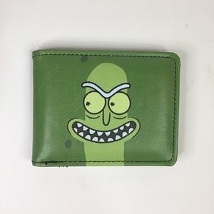Rick and Morty Buckle-Down Adult Swim Pickle Rick Bifold Wallet